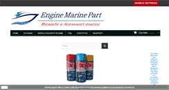 Desktop Screenshot of enginemarinepart.com
